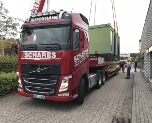 schwertransporte, Spezialtransporte, transporte, transport, übermaß, autokrane schares, bocholt, essen, goch, willich, transport unternehmen, nrw, bundesweit, Schwerlast