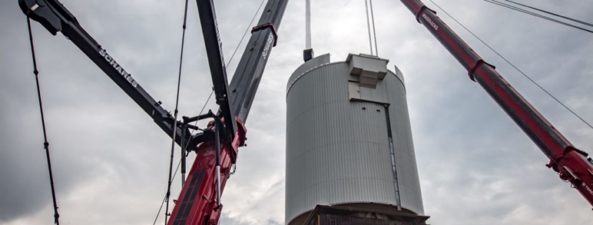 Kranvermietung, kran mieten, Autokrane Schares, Autokran, Kran, Krane, Liebherr, Liebherr Kran, 500 tonner, LTM 1500, Industriemontage, Tandemhub