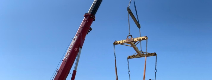 H-Traverse, Kran Ballast, Prüfung, Autokrane Schares