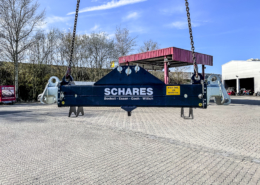 Montagetraverse 20t, Nutzlast 20t, Eigengewicht 280kg, Länge verstellbar 2 - 3m