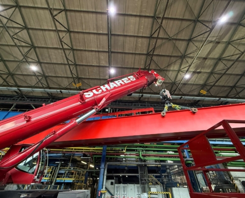 Kranplanung Liebherr Kran