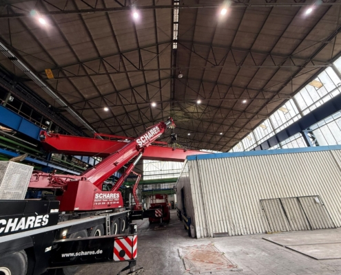 Kranplanung Liebherr Kran
