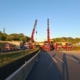 A4 Frechen, Brückenbau, Brückenüberbau, Überbaueinbau, Brückeneinhub, Tandemhub, Mobilkran, Liebherr LTM 1650-8.1, Liebherr LTM 1150-5.3, SPMT, Schwerlasttransport, Schwerlasthub, Autokrane Schares, Infrastruktur, Sperrpause, Brückenmontage, Projektlogistik, Kranengineering, Baustraße, Verschubtechnik, Großkran, Kranlogistik, Brückenprojekt, Heavy Lift, Straßenbau